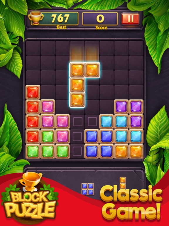 Screenshot #4 pour Block Puzzle Jewel Legend