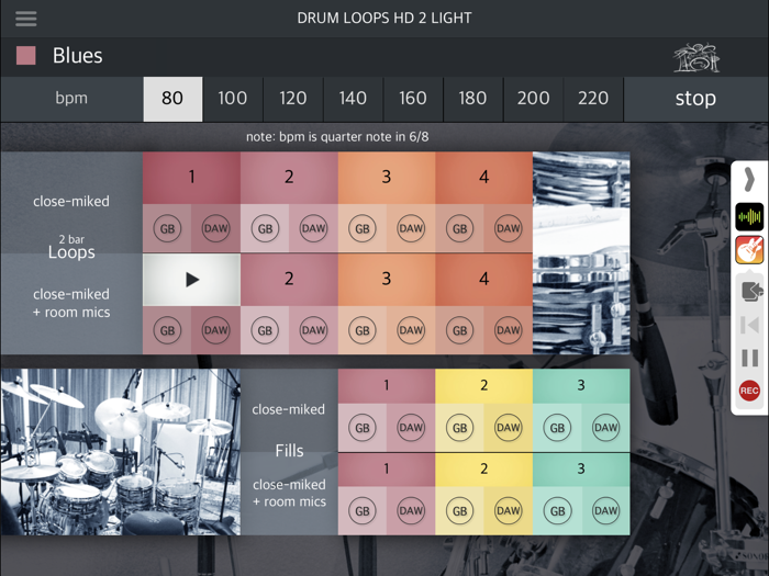 Drum Loops HD 2 Light