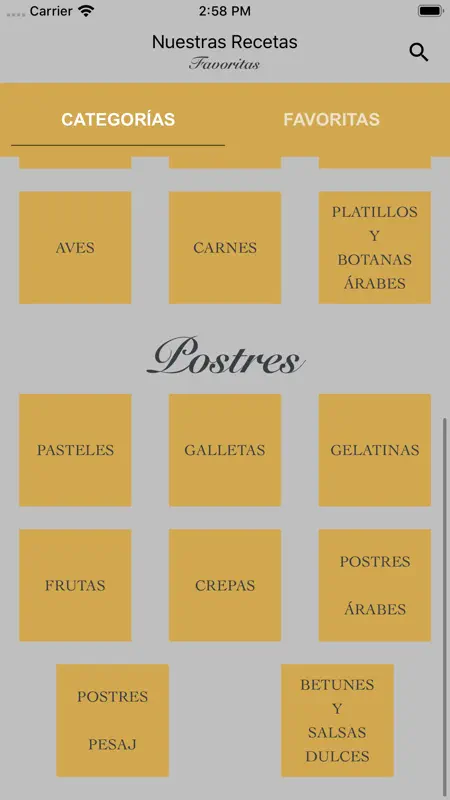Nuestras Recetas Favoritas screenshot 2 of 5