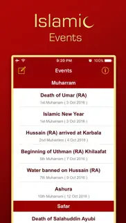 How to cancel & delete events in islamic history 1