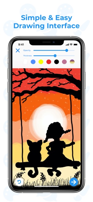 Flingo: Draw, GIF Maker & Chat