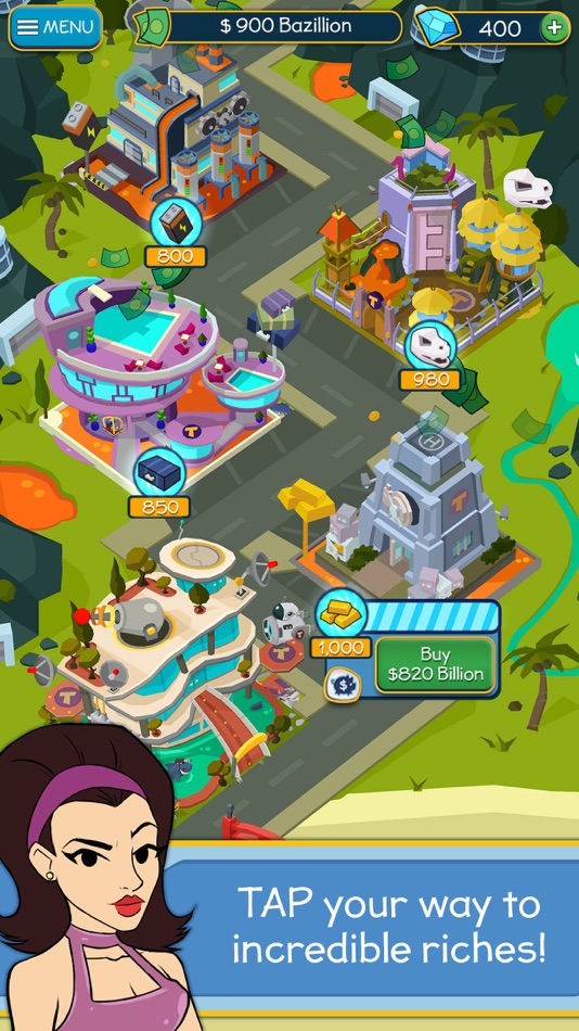 #3. Taps to Riches (iOS) 由: Game Circus Studios, LLC