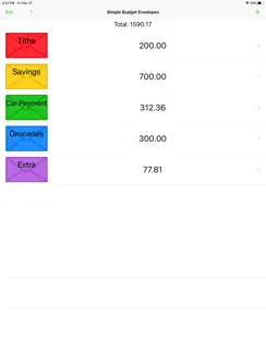 Simple Budget Envelopes iPad image 1