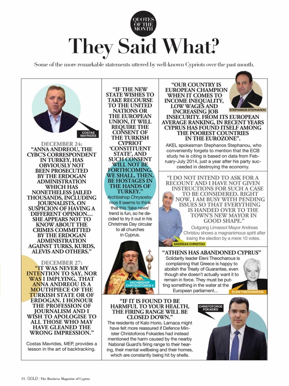 Gold Magazine iPad screenshot 4 - Magazines & Newspapers app