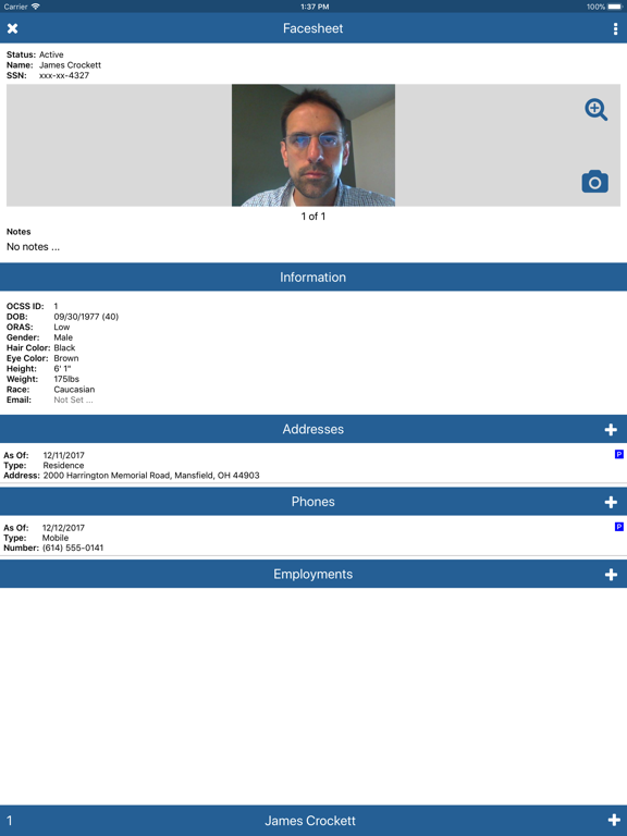 OCSS iPad screenshot 3 - Business app
