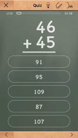 Game screenshot MathBoard Addition apk