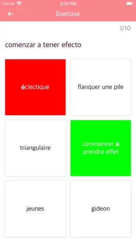 Game screenshot French Spanish Dictionary apk