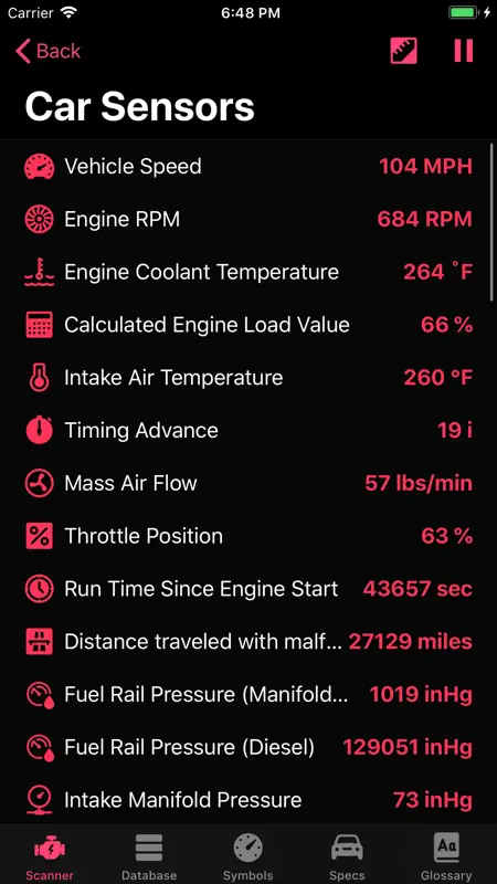 KIA OBD App screenshot 5 of 10