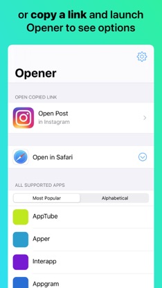 Opener ‒ open links in apps screenshot 3