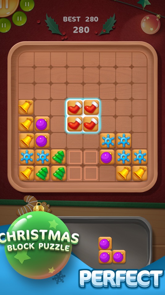 #4. Christmas Block Puzzle (iOS) 由: 剑锐 廖