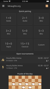 lidraughts • Online Draughts screenshot
