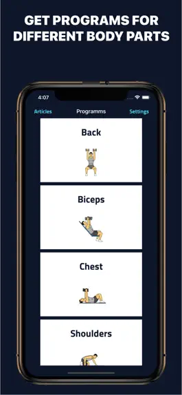 Game screenshot Workouts plans apk