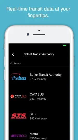 myStop Mobile screenshot 1
