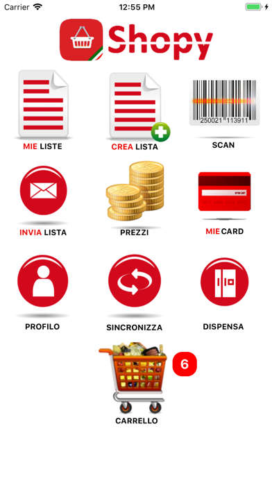 Shopy (Lista della Spesa) screenshot 1
