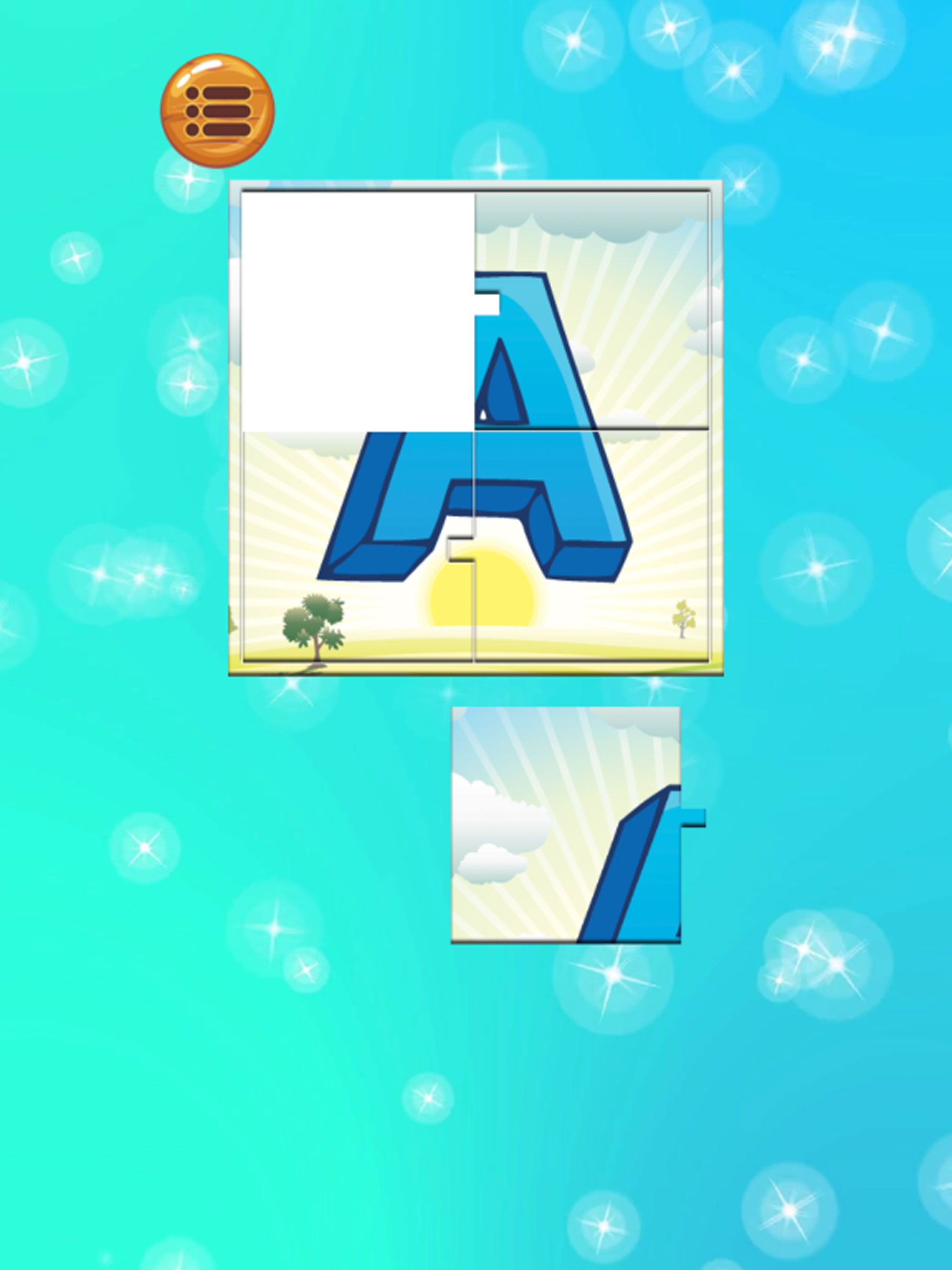 ABC Jigsaw Puzzle 4 Pieces