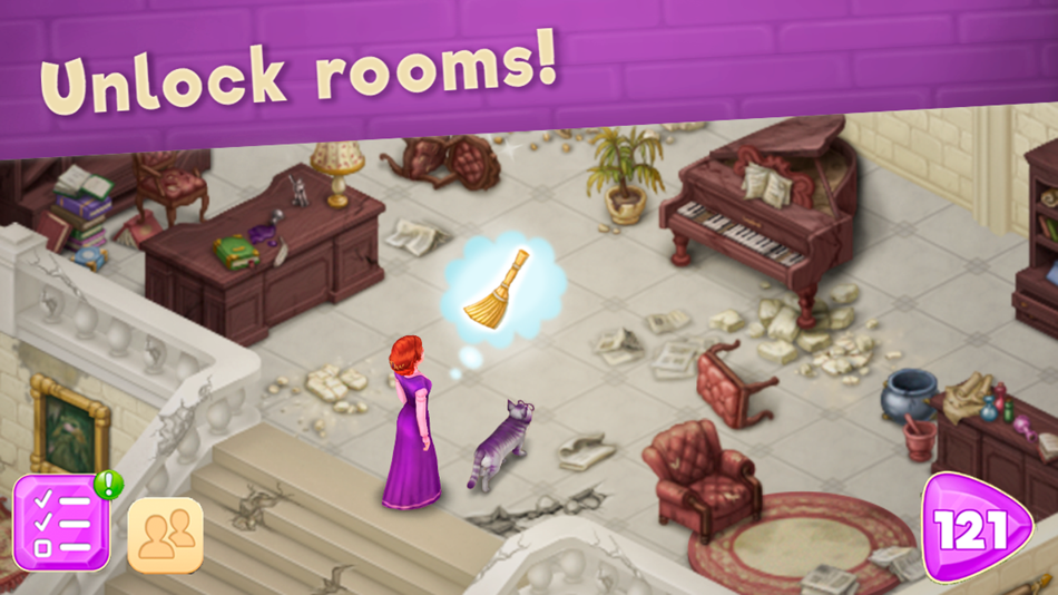#4. Magic Mansion: Match-3 (iOS) By: 4Enjoy Games