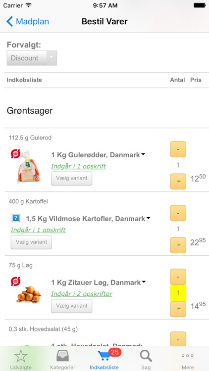 Madopskrifter.nu - Madplanen