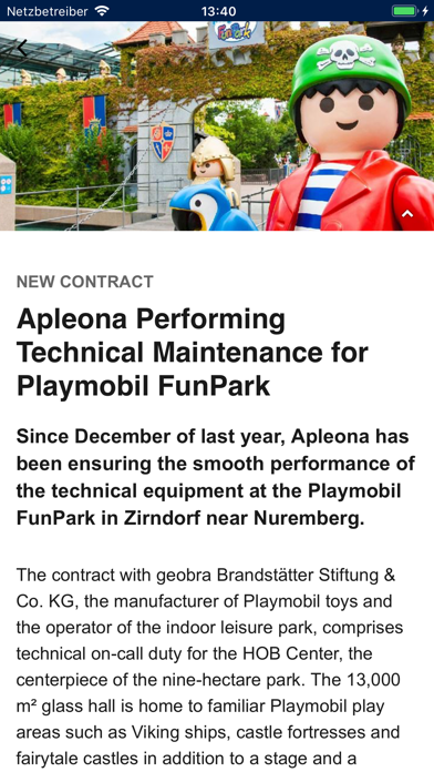 Apleona Insights Screenshot