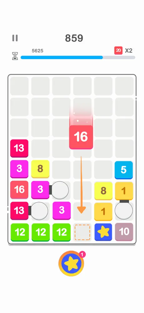 Drag n Merge: Bubble
