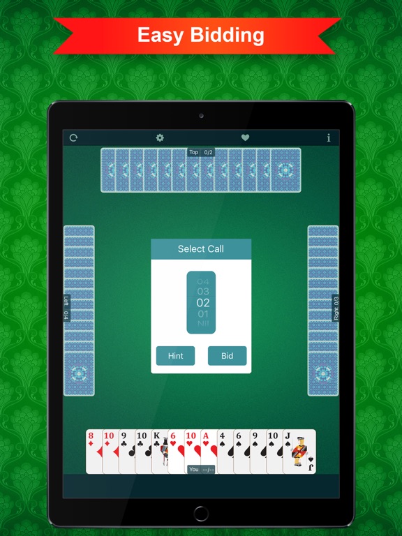 Screenshot #4 pour Spades - Card Game