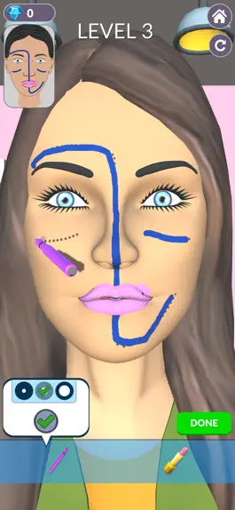 Game screenshot MakeUp Saloon! apk