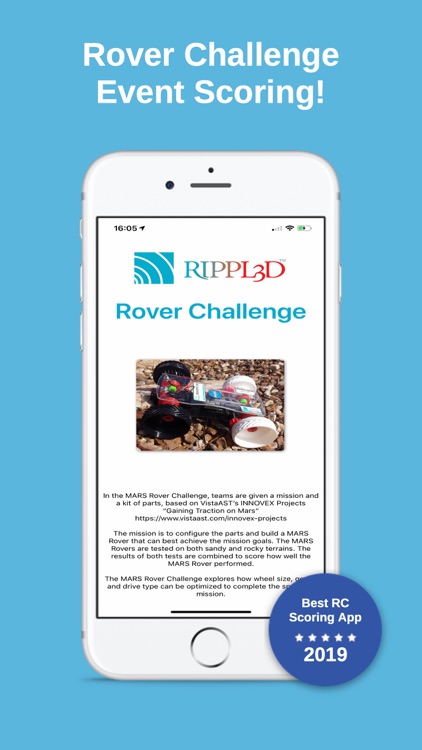 Rippl3d Rover Challenge