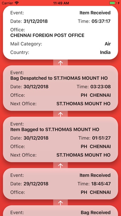 Speed Post Tracking PostMaster