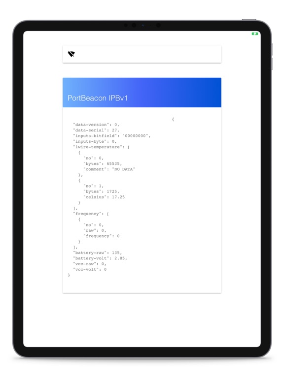 Screenshot #4 pour PortBeacon Scanner