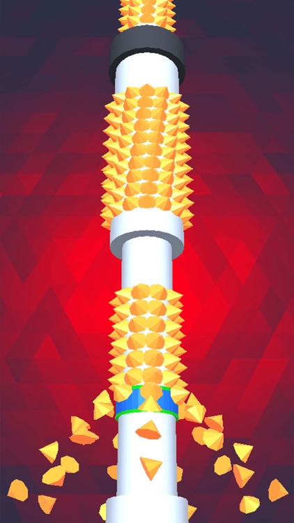 Ring on Pipe: Slice Shape Corn screenshot-3
