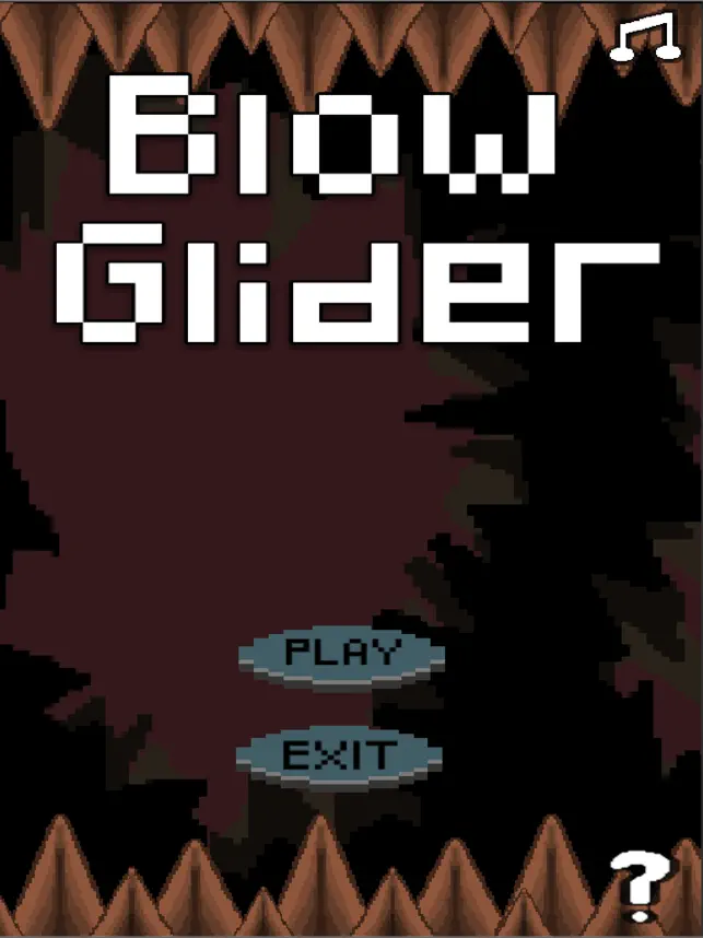 Blow Glider, game for IOS