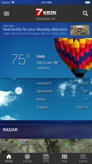 kbzk montana weather iphone screenshot 1