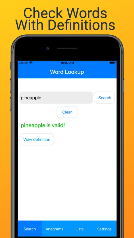 Word Checker (for Scrabble)