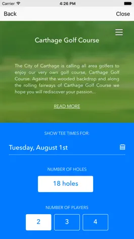 Game screenshot Carthage Golf Course apk