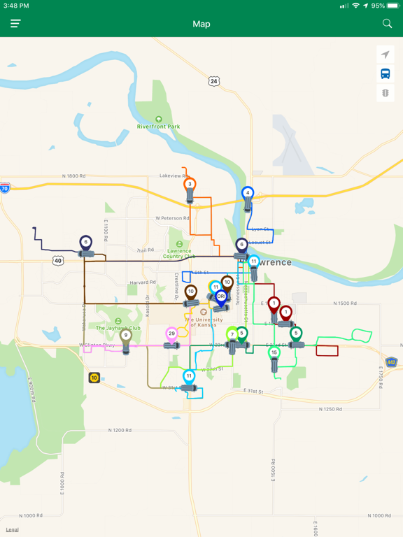 Screenshot #4 pour My Bus Lawrence