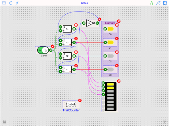 Screenshot #5 for Digital Gate Circuit Simulator