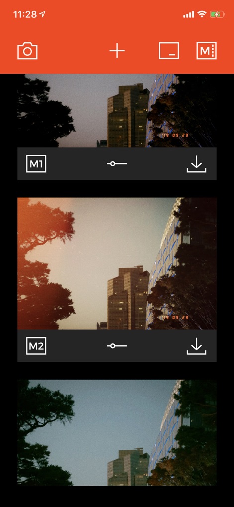 Filmlike Camera - filmlike-camera-vintage-filters-interface