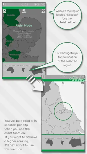 Enjoy Learning UK Map Puzzle screenshot 3