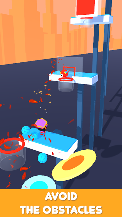 Screenshot #2 pour Basket Race 3D