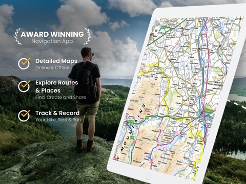 OutDoors GPS – Offline OS Mapsのおすすめ画像1