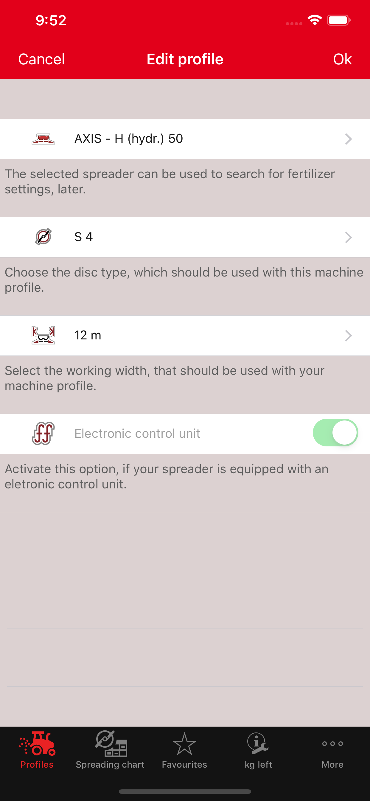 KUHN - SpreadSet