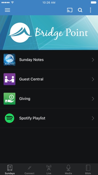 Bridge Point Fellowship Screenshot