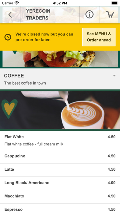 Yerecoin Traders Cafe Screenshot