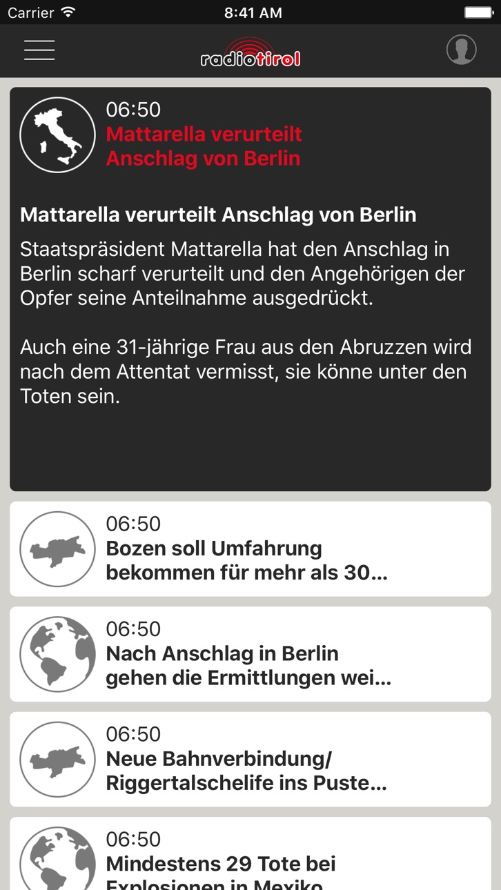 iPhone screenshot