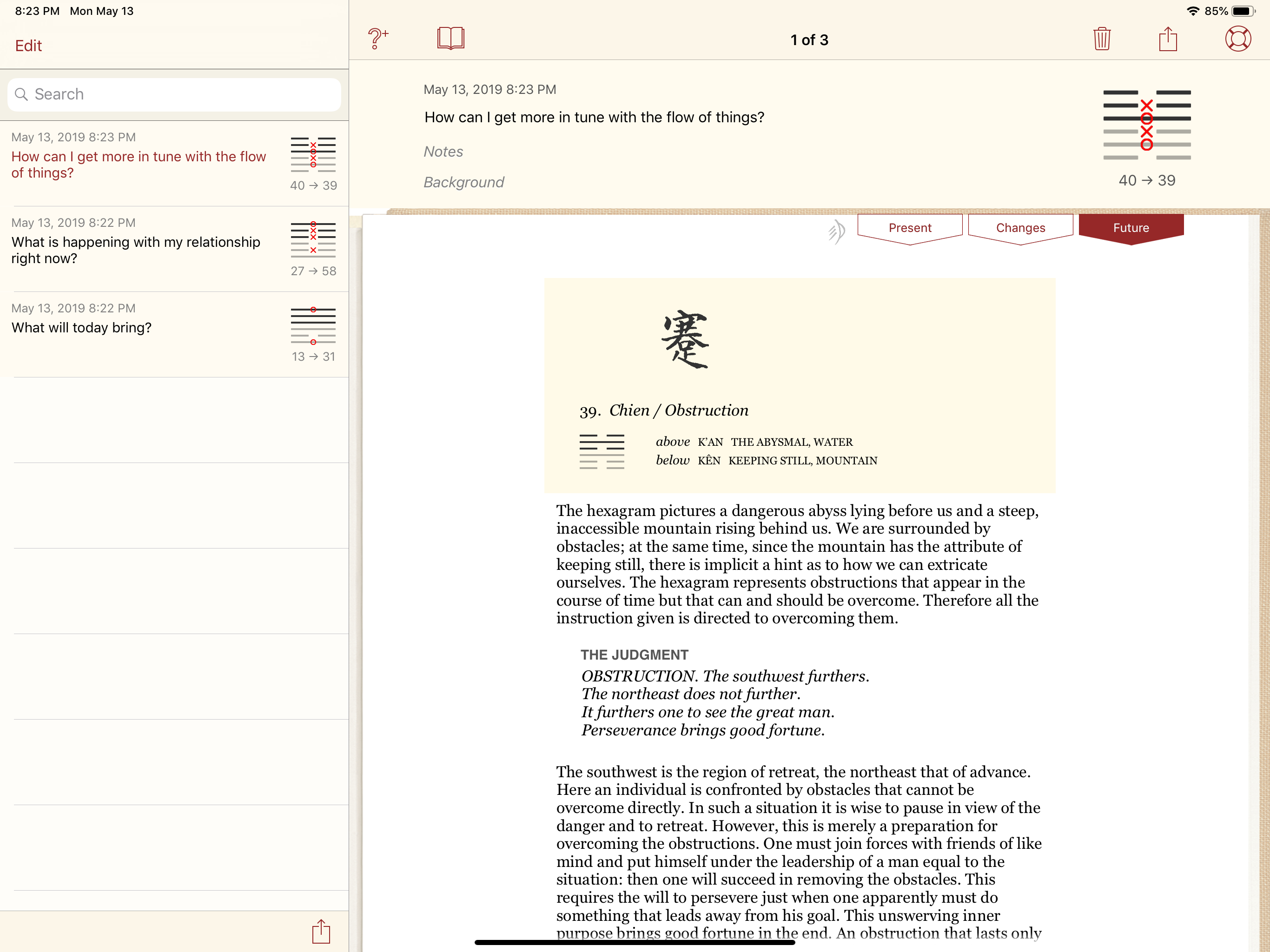 The I Ching or Book of Changes