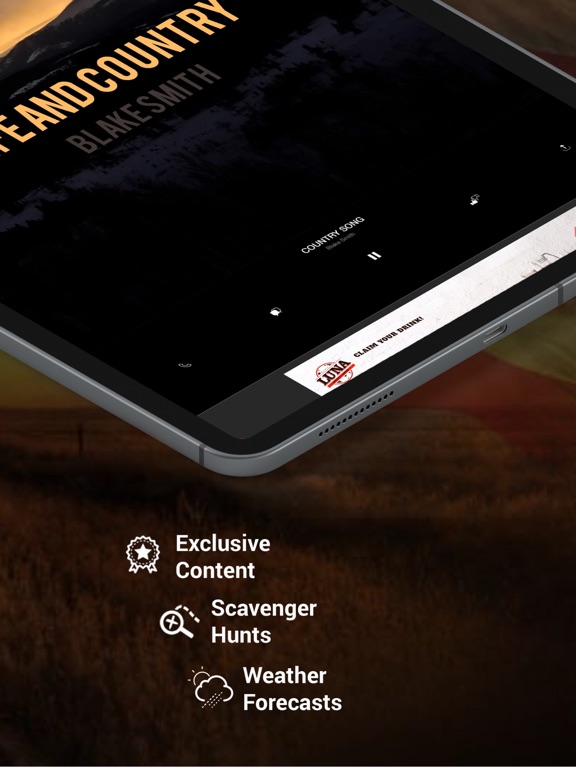 92.9 The Bull Radio (KDBL) iPad screenshot 3 - Music app