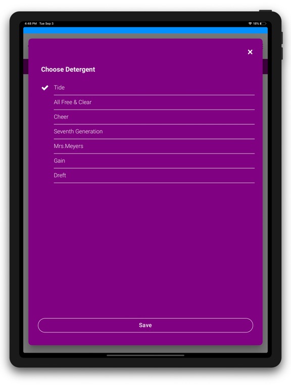 App screenshot