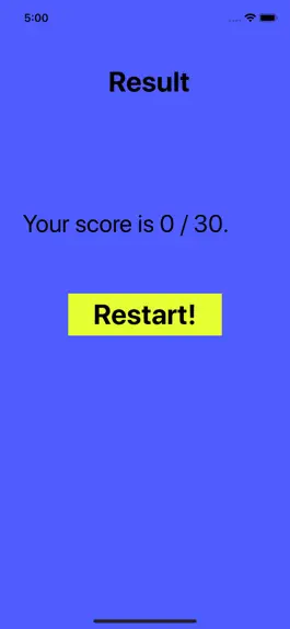 Game screenshot 1min Quiz hack