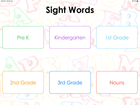 Screenshot #1 for Sight Words by TS Apps