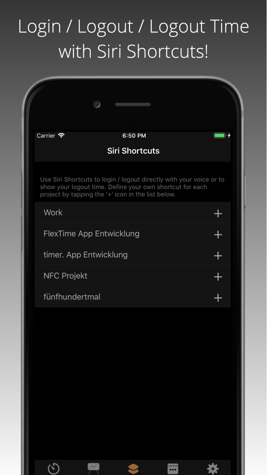 FlexLog - Work Time Tracker by Tobias Hauss - (iOS Apps) — AppAgg