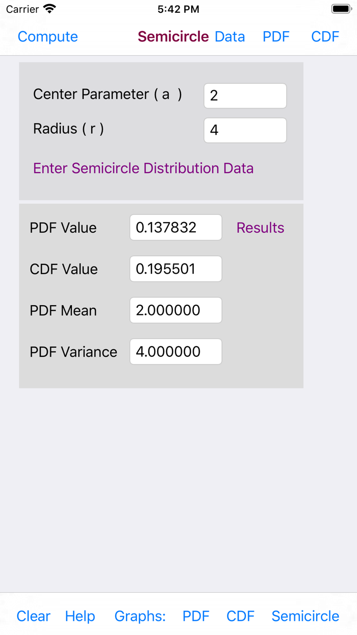 Semicircle Distribution